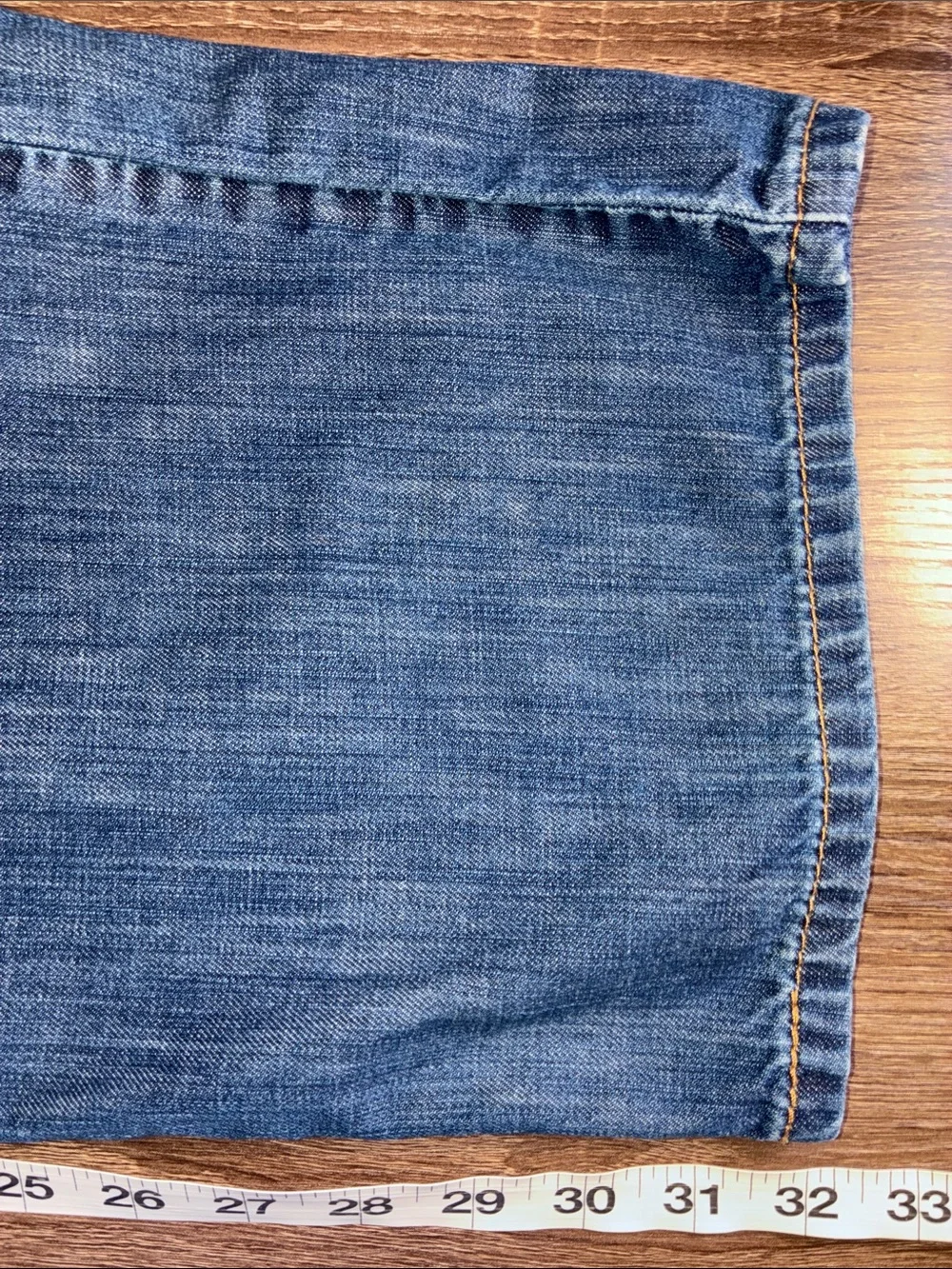 Levi’s 38x32 Used Men's Blue Denim 527 Jeans